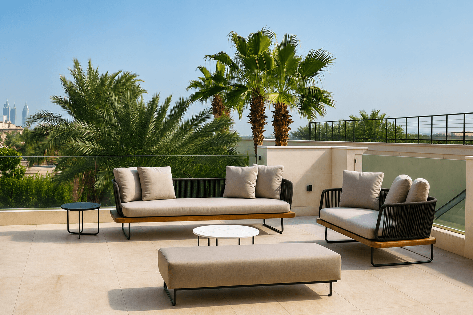 Outdoor lounge furniture